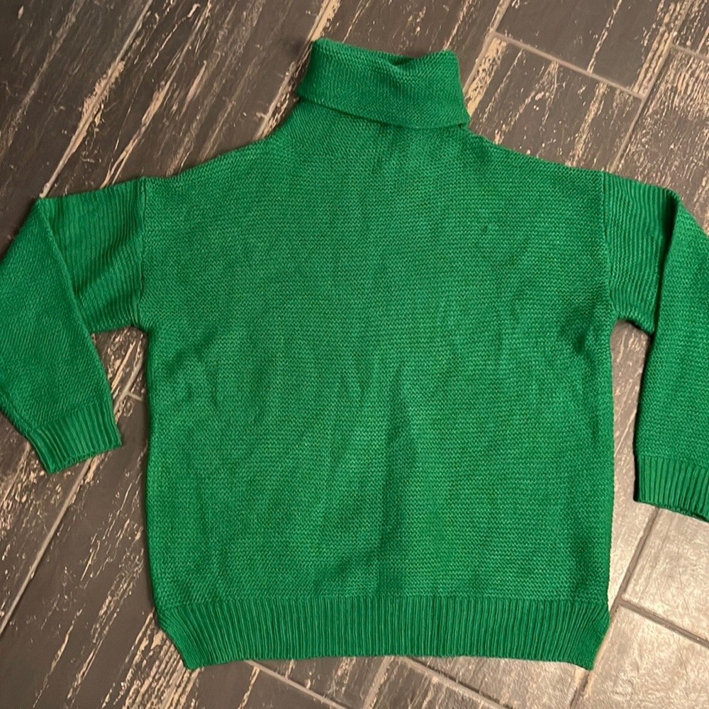Green Knit Sweater